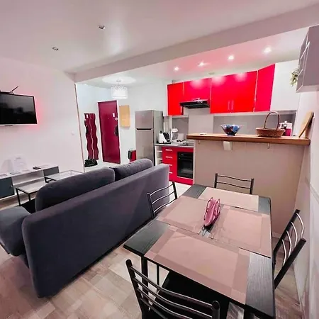 Le Red Light : 4 Prs, Clim, 300m Des Plages Apartment Antibes